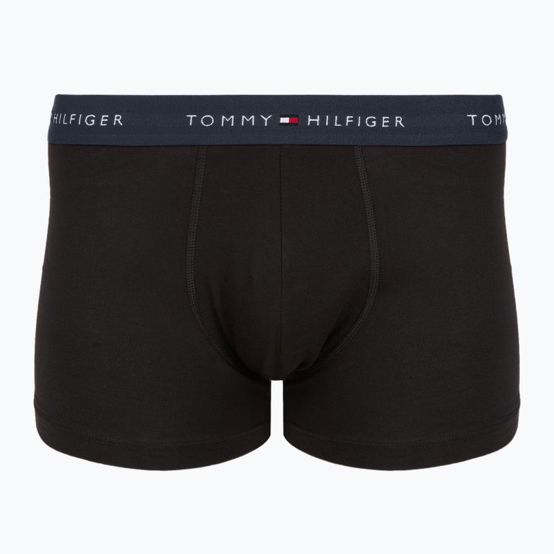 Boxershorts Tommy Hilfiger Trunk WB 7 Paar blk/mid red/aegean sea/dsrt sky/blu jeans/f r/wht 5