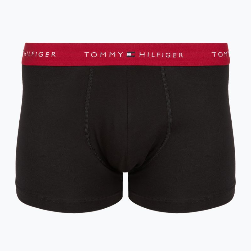 Boxershorts Tommy Hilfiger Trunk WB 7 Paar blk/mid red/aegean sea/dsrt sky/blu jeans/f r/wht 6