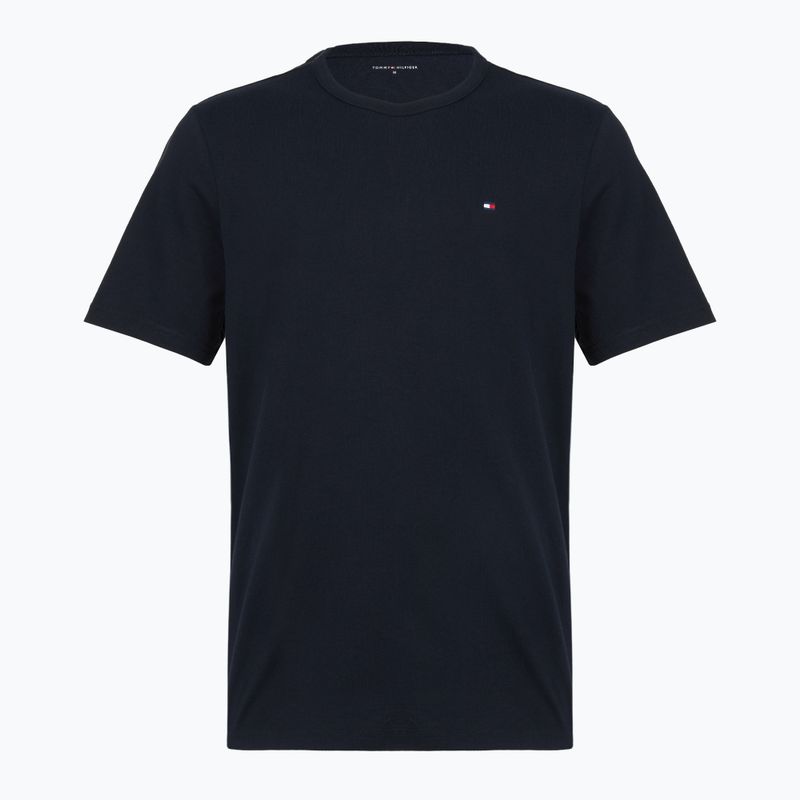 Herren-Shirt Tommy Hilfiger Cotton Short 3 pack navy blue/utility sage/white 4