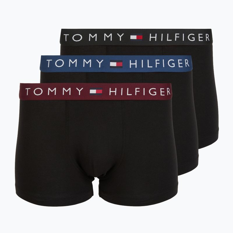 Boxershorts Tommy Hilfiger Trunk WB 3 pairs deep regatta/black/bluee jean