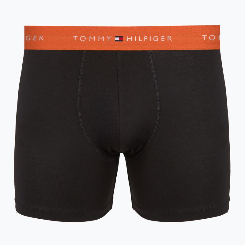 Herrenboxershorts Tommy Hilfiger Brief 5 pairs reg blue/bon orange/black 2