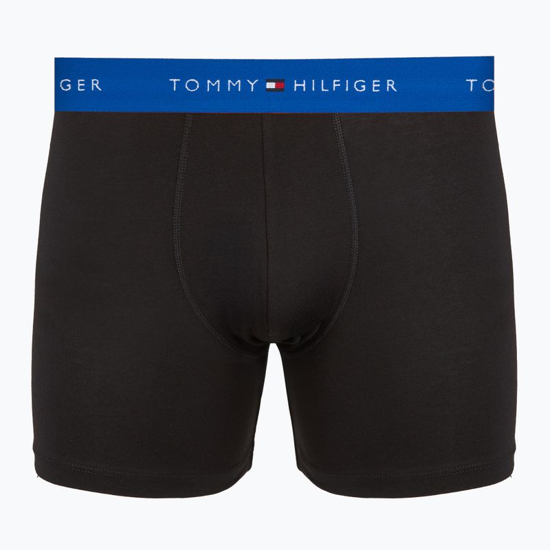 Herrenboxershorts Tommy Hilfiger Brief 5 pairs reg blue/bon orange/black 5