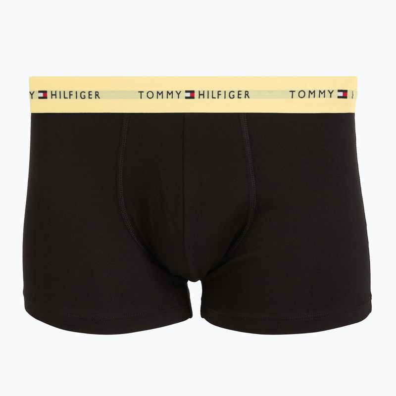 Herrenboxershorts Tommy Hilfiger Trunk WB 3 pairs black/citronella/woodridge 2