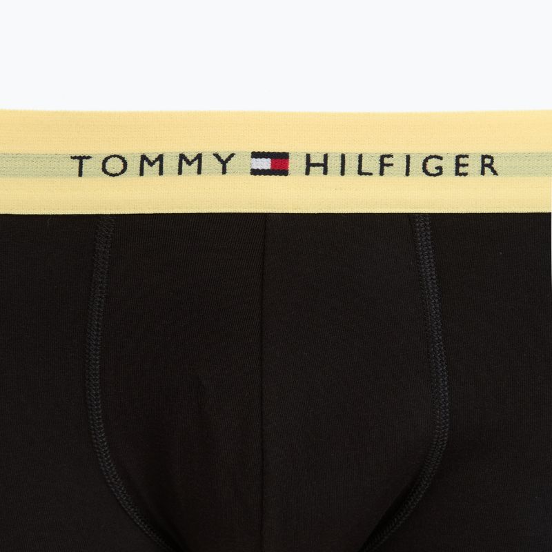 Herrenboxershorts Tommy Hilfiger Trunk WB 3 pairs black/citronella/woodridge 6