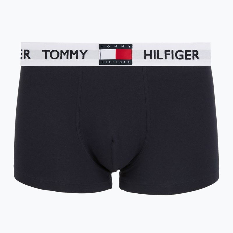 Herrenboxershorts Tommy Hilfiger Trunk medium red/white/navy blue 2