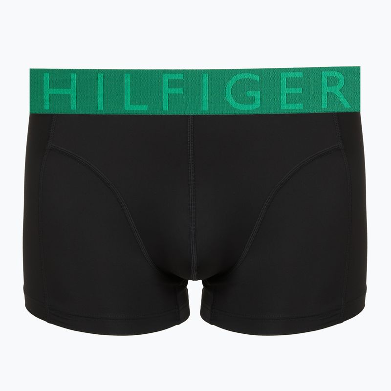 Herrenboxershorts Tommy Hilfiger Trunk WB Cooling Technology 3 steam tra rd/brz blue/jde wnk 5
