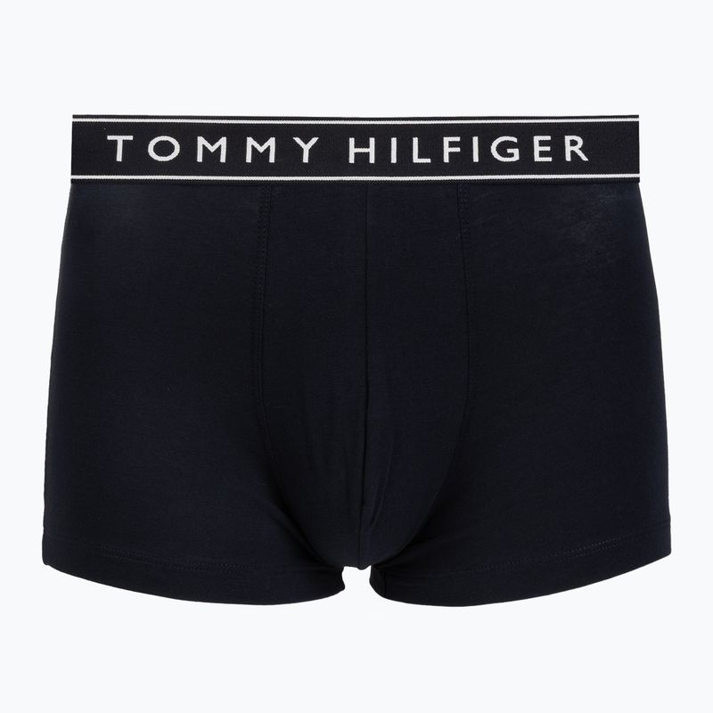 Herrenboxershorts Tommy Hilfiger Trunk Dtm white/medium red/navy blue 2