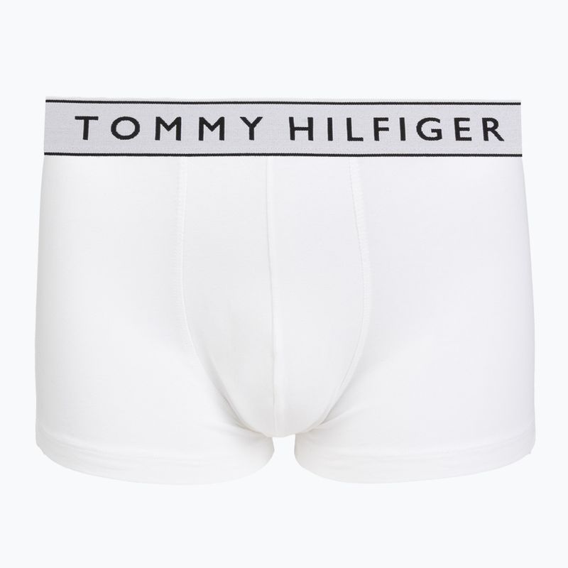 Herrenboxershorts Tommy Hilfiger Trunk Dtm white/medium red/navy blue 4