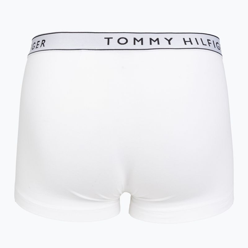 Herrenboxershorts Tommy Hilfiger Trunk Dtm white/medium red/navy blue 5