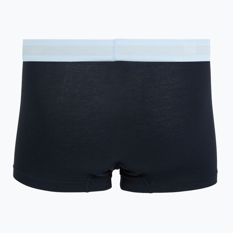 Herrenboxershorts Tommy Hilfiger Trunk WB 3 pairs dark ash/brzy blue/rouge 5