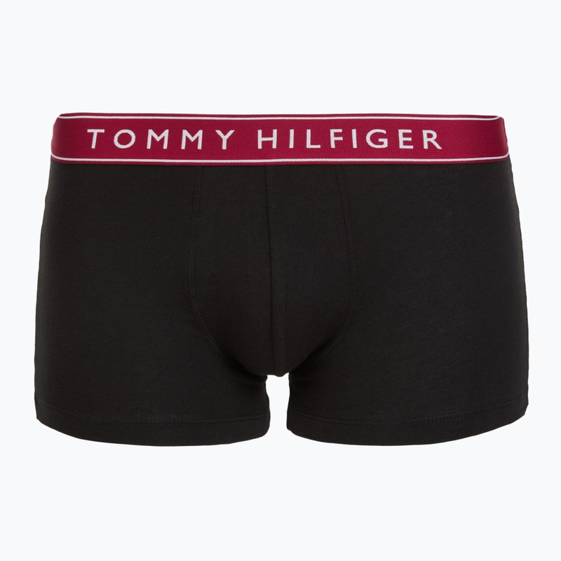 Boxershorts Tommy Hilfiger Trunk WB 5 pairs pale pink/antique silver/ruby jewel/aegean sea/black 5