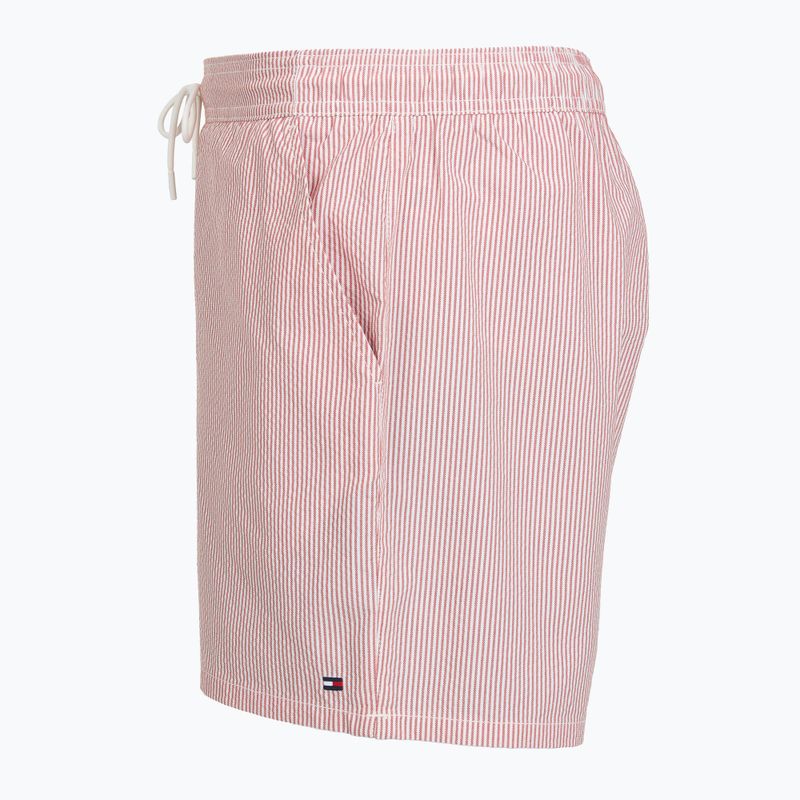 Herren-Badeshorts Tommy Hilfiger Medium Drawstring Ithaca terra red/ecru ithaca 3
