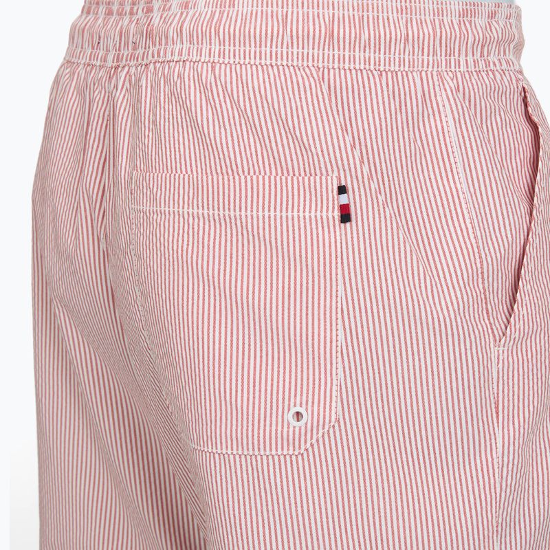Herren-Badeshorts Tommy Hilfiger Medium Drawstring Ithaca terra red/ecru ithaca 4