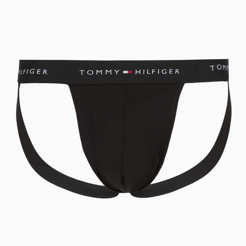 Herren-Slips Tommy Hilfiger Cotton Jockst 3 pack black/black/black 2