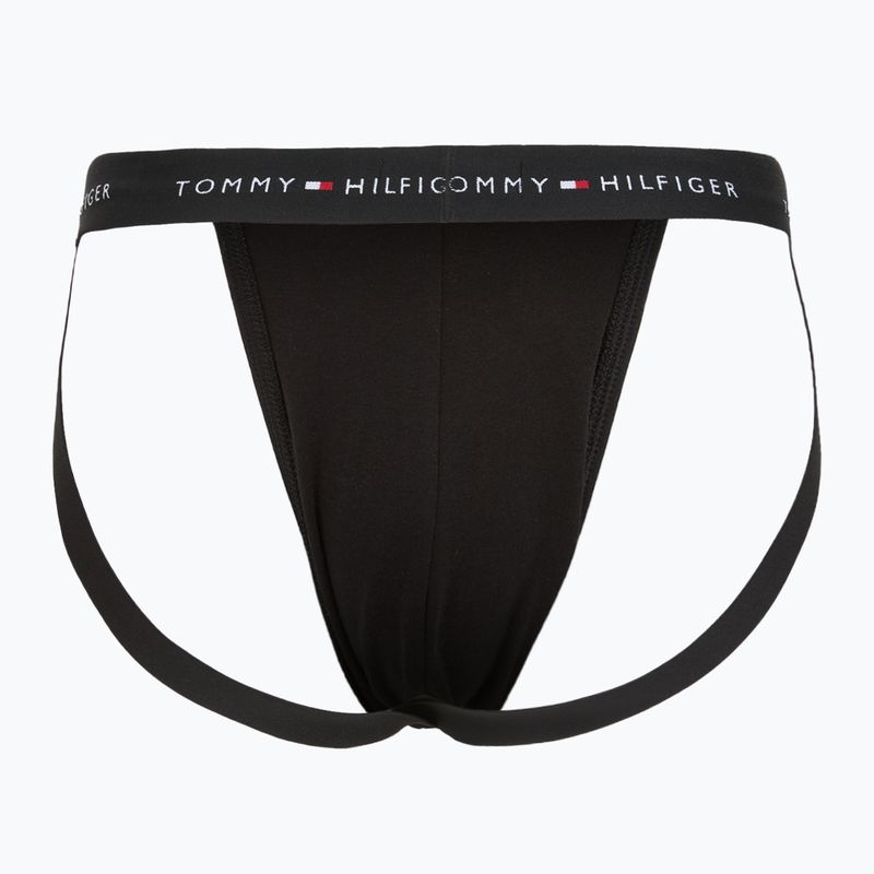 Herren-Slips Tommy Hilfiger Cotton Jockst 3 pack black/black/black 3