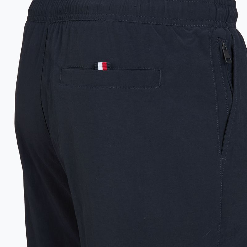 Herren-Badeshorts Tommy Hilfiger Medium Drawstring Zip Pocket desert sky 4