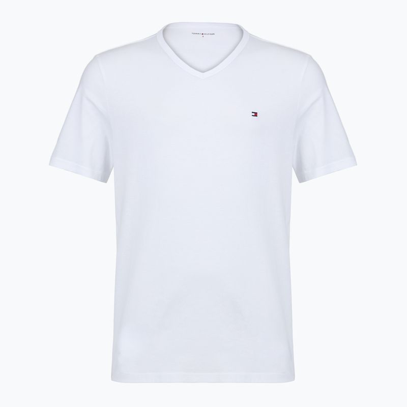 Herren-Shirt Tommy Hilfiger Cotton V-Neck white/white/white 2