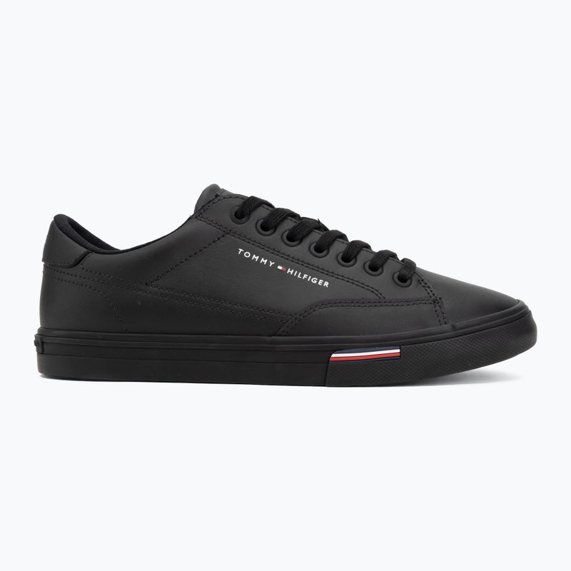 Herren-Turnschuhe Tommy Hilfiger Vulc Core RBW Long Lace Leather black 2