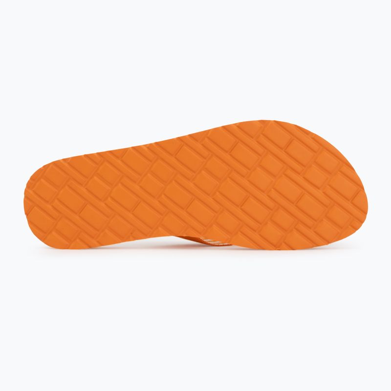 Damen Zehentrenner Tommy Hilfiger Ithaca Stripe Summer orange hype 4