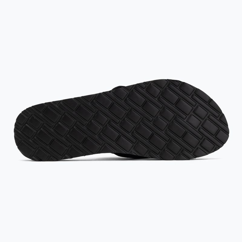 Damen Zehentrenner Tommy Hilfiger Footbed Summer Sandal Leather black 4