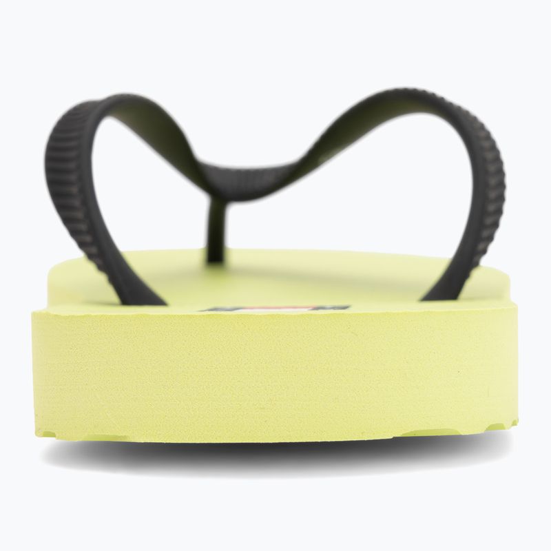 Damen Zehentrenner Tommy Jeans Logo Summer lime essence/black 6