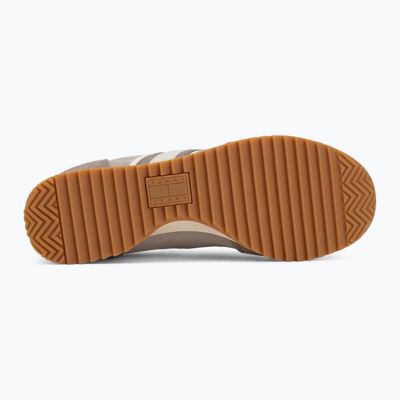 Herren Schuhe Tommy Jeans Retro Runner Cleated Mix porcini taupe 4