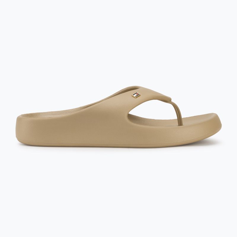 Damen Zehentrenner Tommy Hilfiger Pearlized Summer Sandal safari canvas pearlized 2