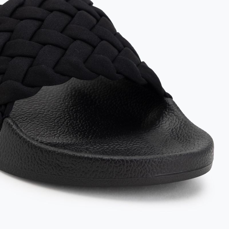 Damen-Pantoletten Tommy Hilfiger Braided Pool black 7