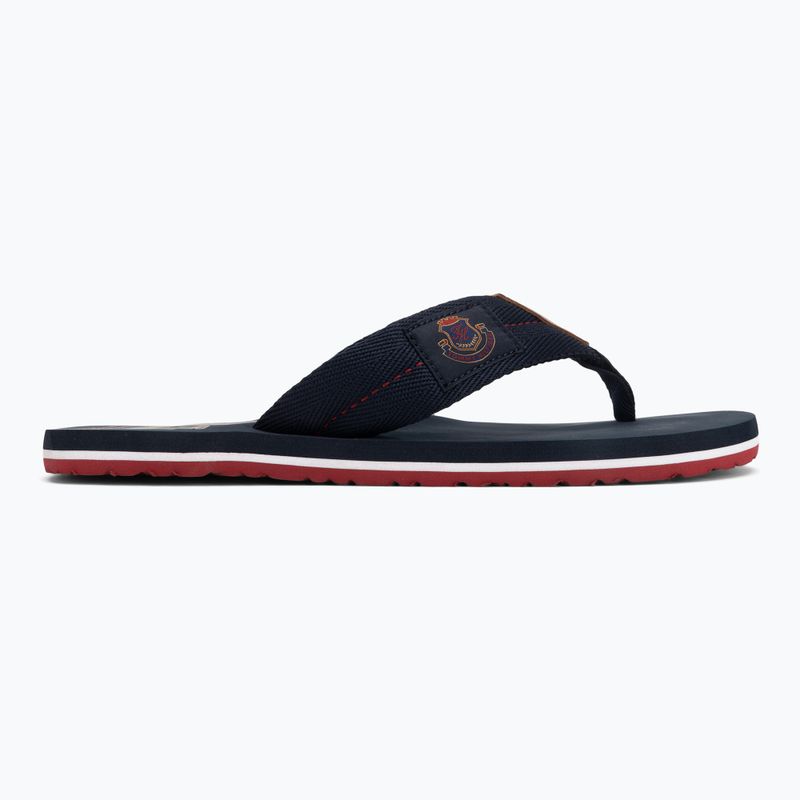 Herren-Flip-Flops Tommy Hilfiger Patch Beach Sandal desert sky 2