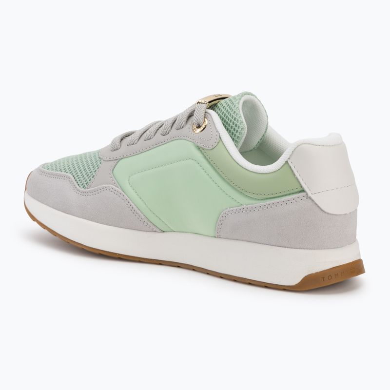 Damenschuhe Tommy Hilfiger Chic Eva Runner Mesh gentle jade/grey whisper 3