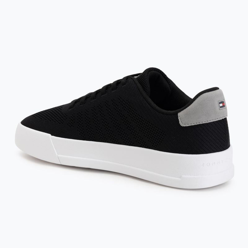 Herren-Turnschuhe Tommy Hilfiger Court Knit black 3