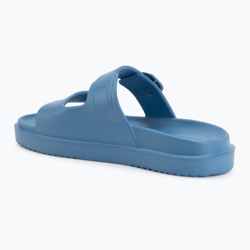 Damen-Pantoletten Tommy Hilfiger Light Double Strap cobalt steel 3