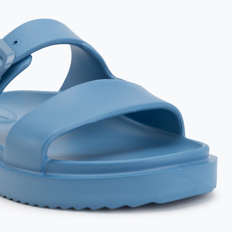 Damen-Pantoletten Tommy Hilfiger Light Double Strap cobalt steel 7