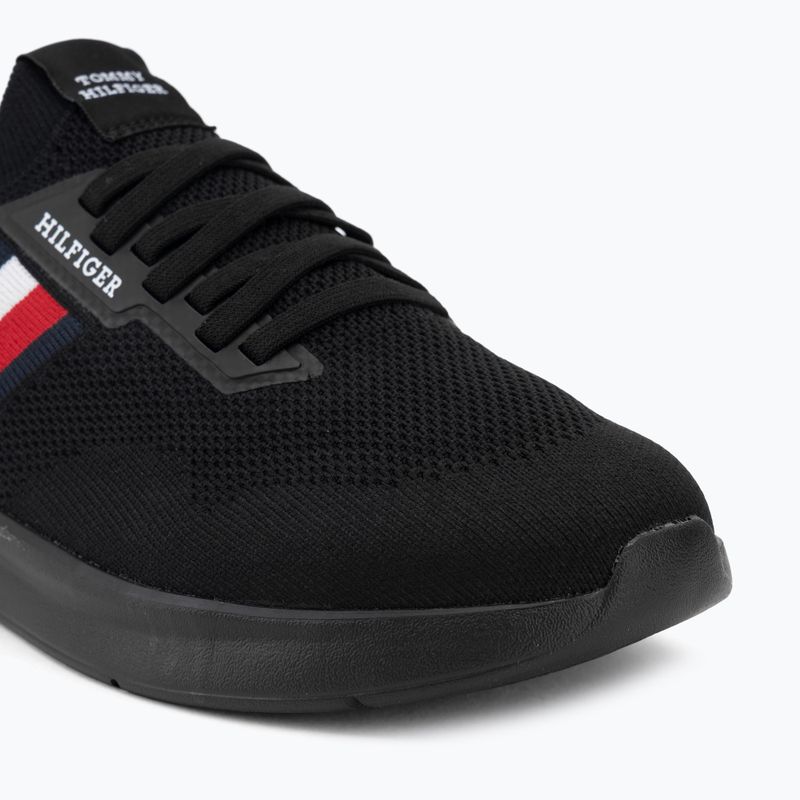 Herrenschuhe Tommy Hilfiger Lightweight Knitted Runner black 7