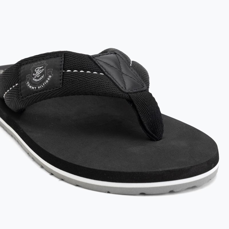 Herren-Flip-Flops Tommy Hilfiger Patch Beach Sandal black 7