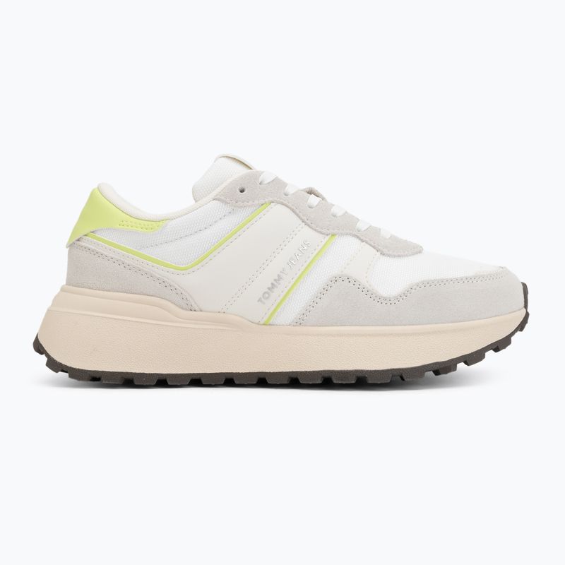 Damenschuhe Tommy Jeans Sporty Runner lime essence/ivory 2