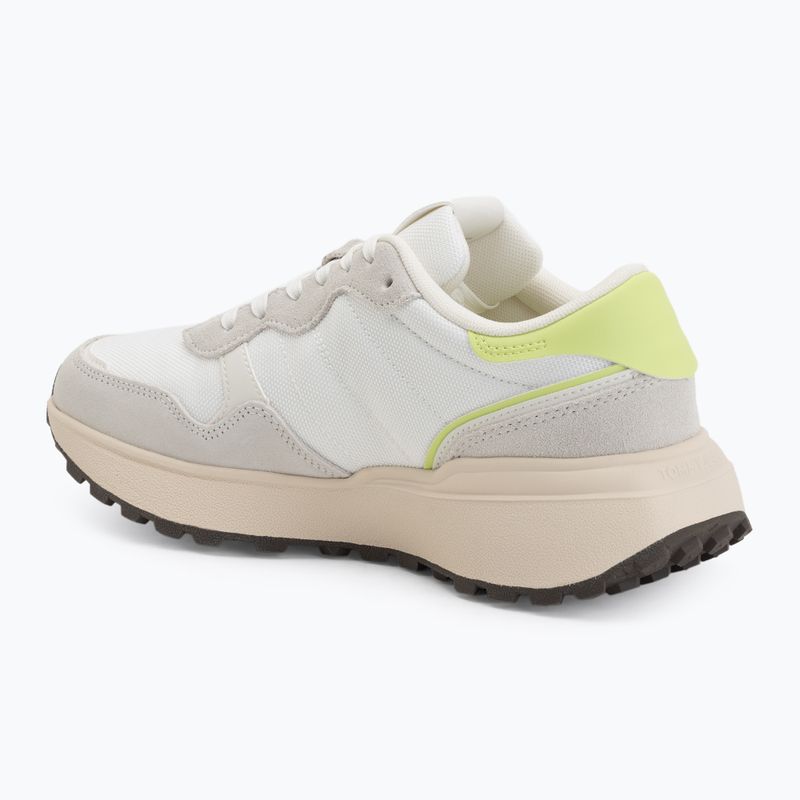 Damenschuhe Tommy Jeans Sporty Runner lime essence/ivory 3