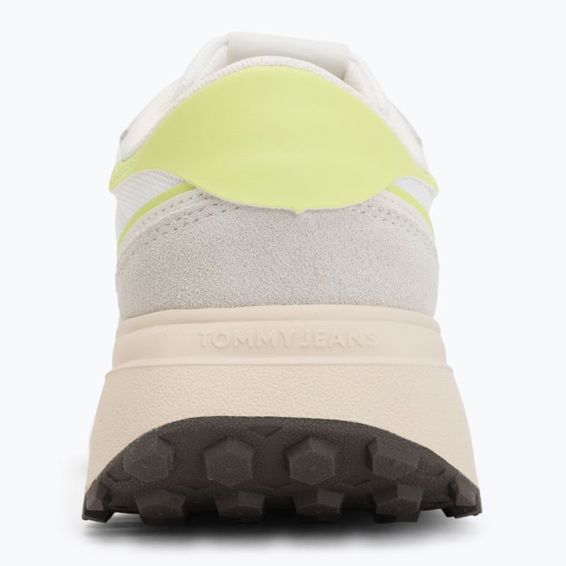 Damenschuhe Tommy Jeans Sporty Runner lime essence/ivory 6