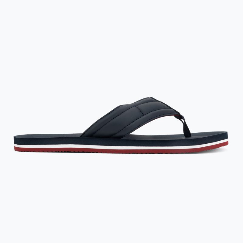 Herren-Flip-Flops Tommy Hilfiger Padded Beach desert sky 2