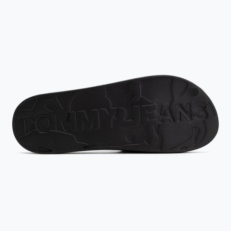 Herren-Badesandalen Tommy Jeans Injected black 4