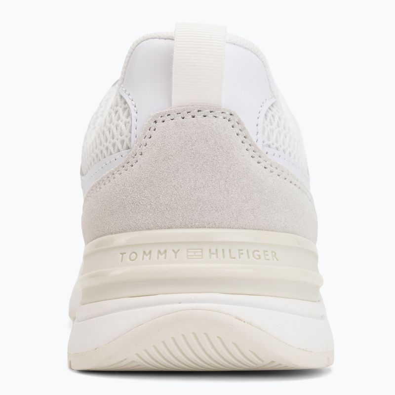 Damen Schuhe Tommy Hilfiger Mix Material Runner white/ecru 6