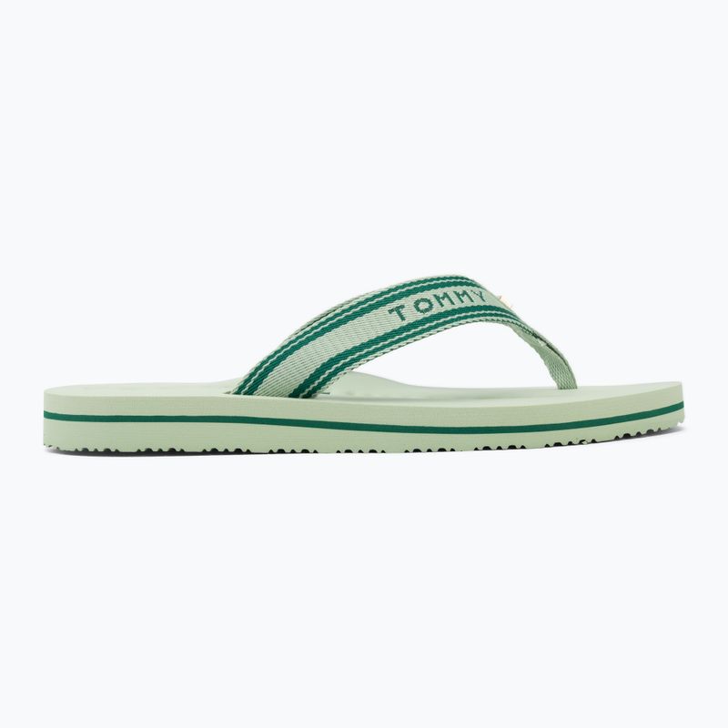 Damen Zehentrenner Tommy Hilfiger Webbing Summer Sandal gentle jade 2