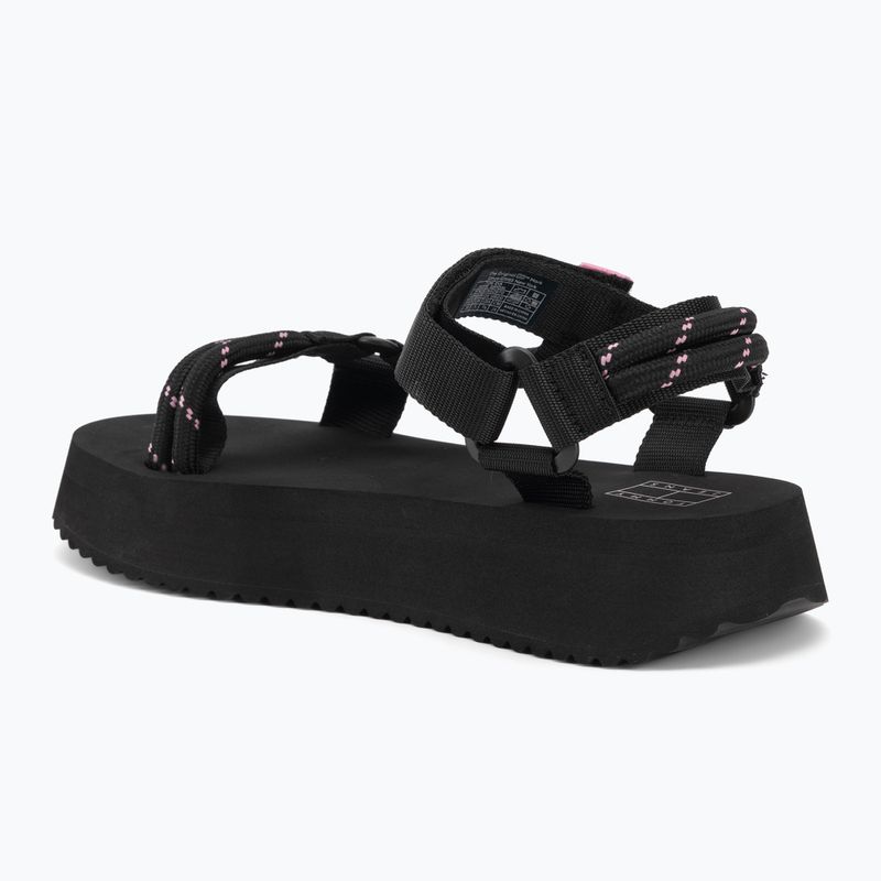 Damen-Sandalen Tommy Jeans Eva Rope schwarz 3