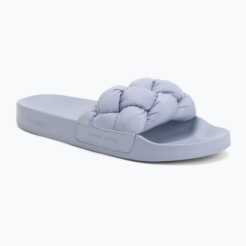 Damen-Pantoletten Tommy Jeans Braided soaring skies