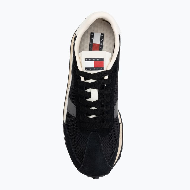 Damenschuhe Tommy Jeans Retro Runner Archive black/ivory 6