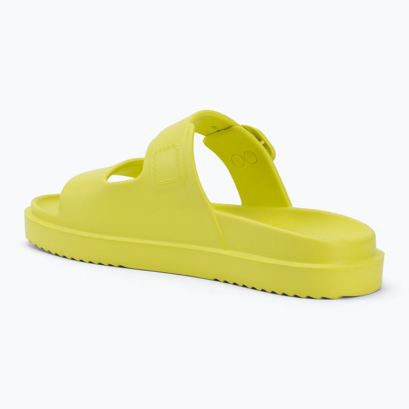 Damen-Pantoletten Tommy Hilfiger Light Double Strap lime zing 3