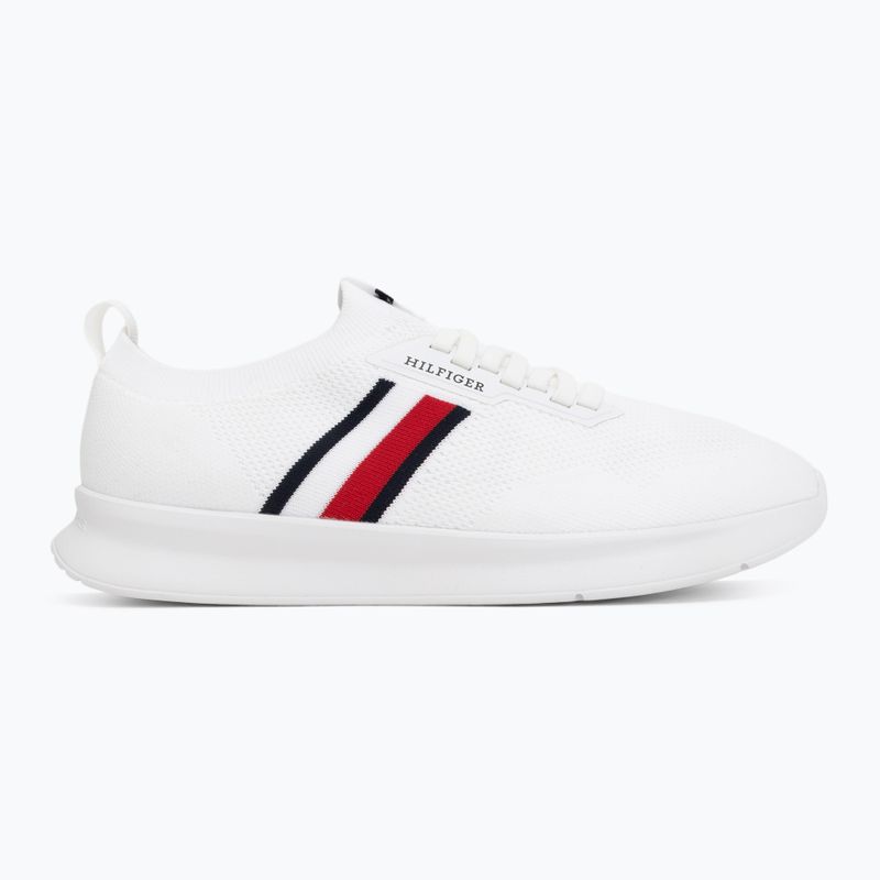 Herrenschuhe Tommy Hilfiger Lightweight Knitted Runner white 2