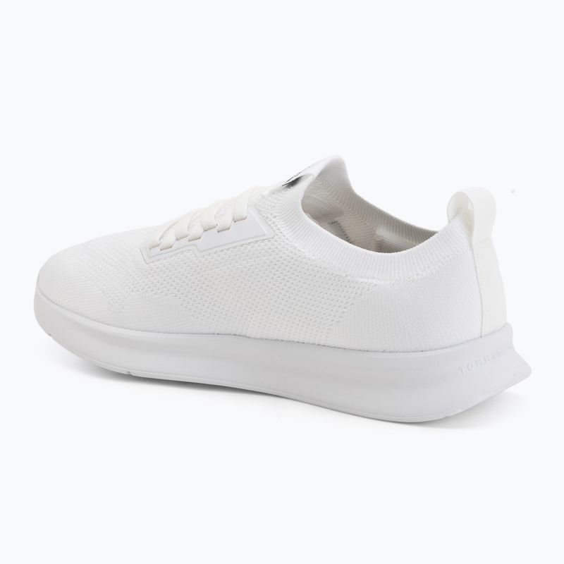 Herrenschuhe Tommy Hilfiger Lightweight Knitted Runner white 3