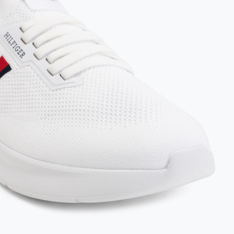 Herrenschuhe Tommy Hilfiger Lightweight Knitted Runner white 7