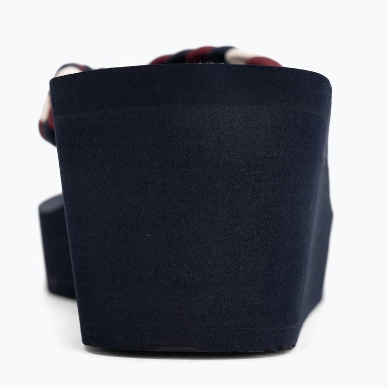 Damen Zehentrenner Tommy Hilfiger Wedge Braided Summer Sandal rwb 6